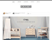 Tablet Screenshot of onearcaneroad.com